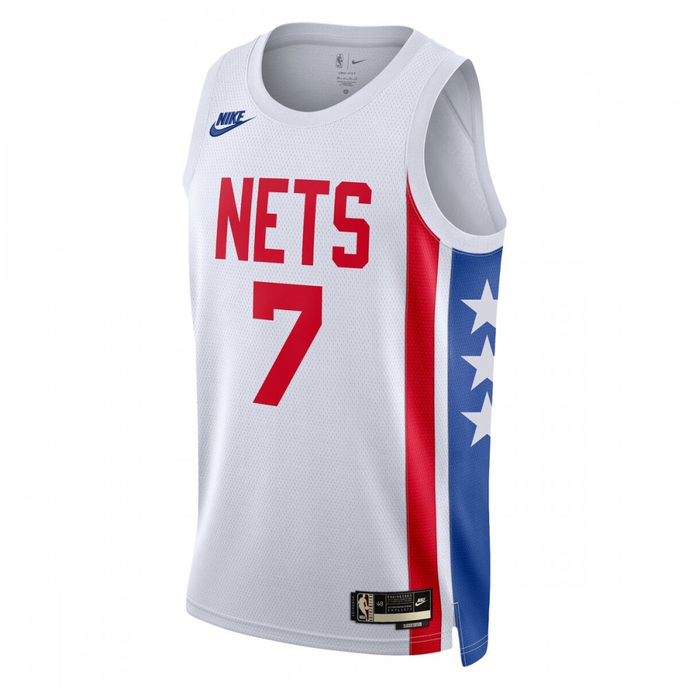 Kevin Durant Brooklyn Nets Swingman Jersey - Classic Edition - White-Pro Kit Vault | Brand New 26/27 Sports Jerseys